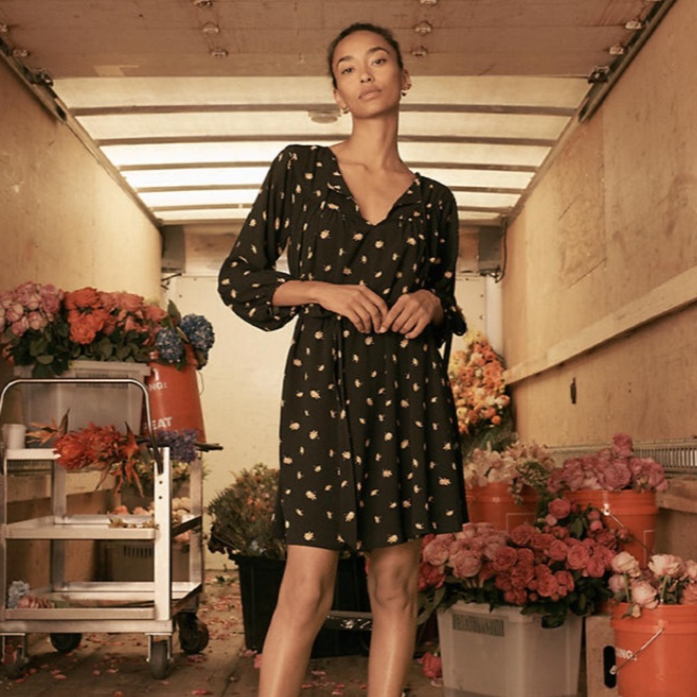 madewell floral dress